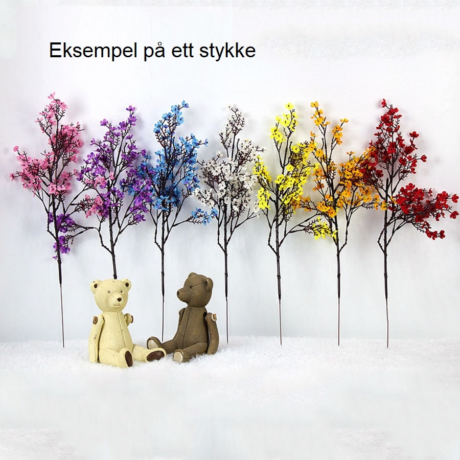 Kunstig Gypsophila - Baby's Breath Blomster Alle farger
