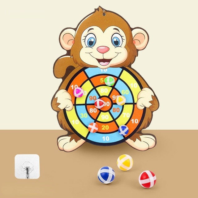 Montessori-Dartspill-Barn-Apekatt