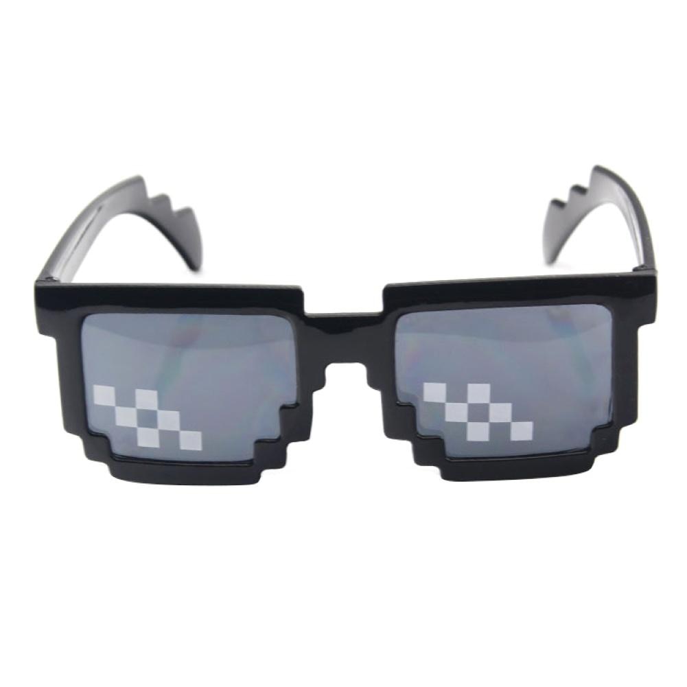 Pixelbriller Thug Life Meme Mosaic Solbriller