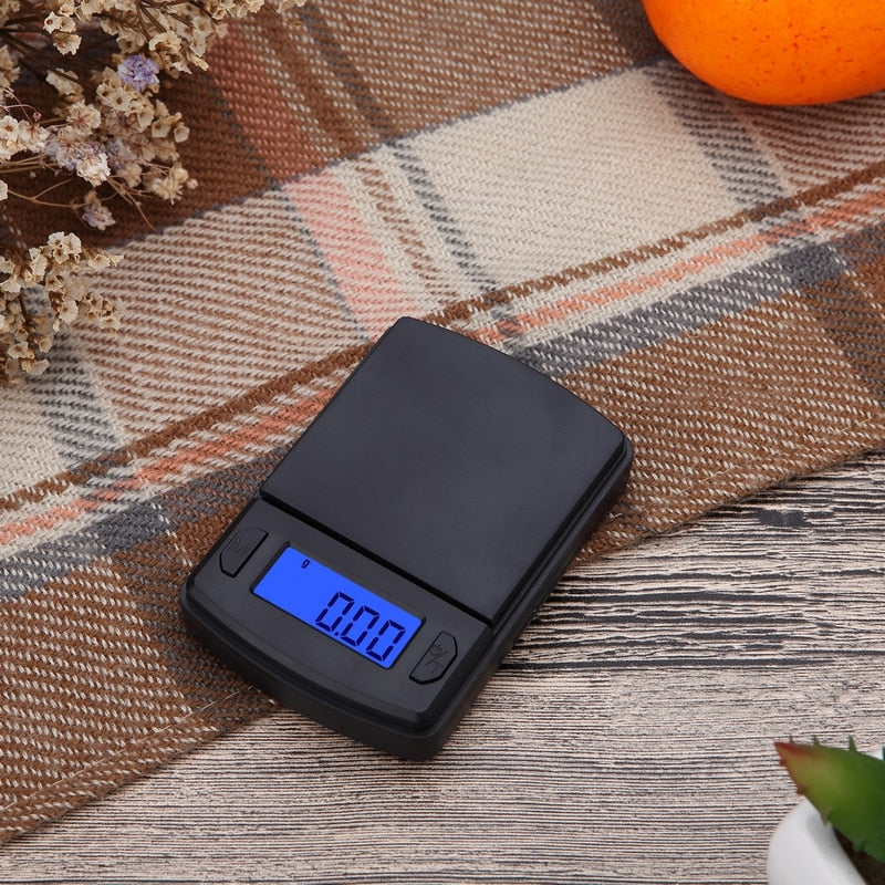 Digital Vekt med LCD skjerm - 0.01 gram nøyaktighet | 500g