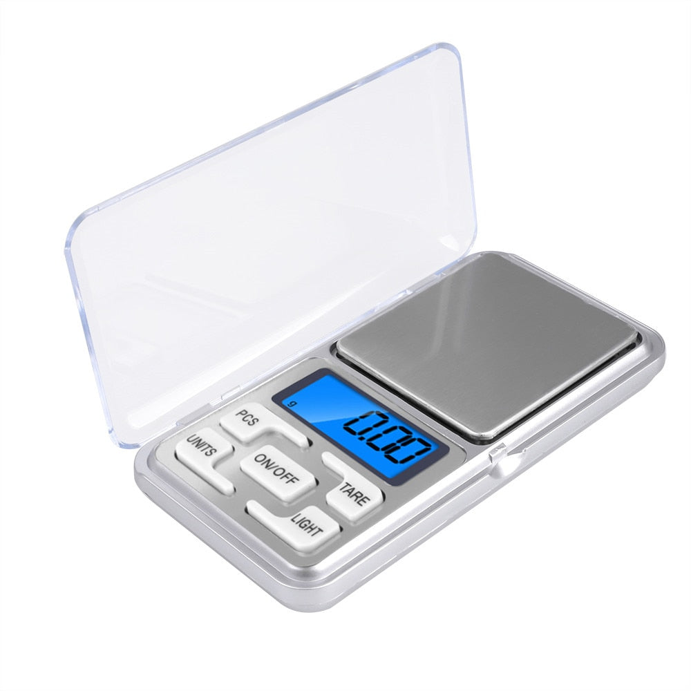 Digital Vekt med LCD skjerm - 0.01 gram nøyaktighet | 500g