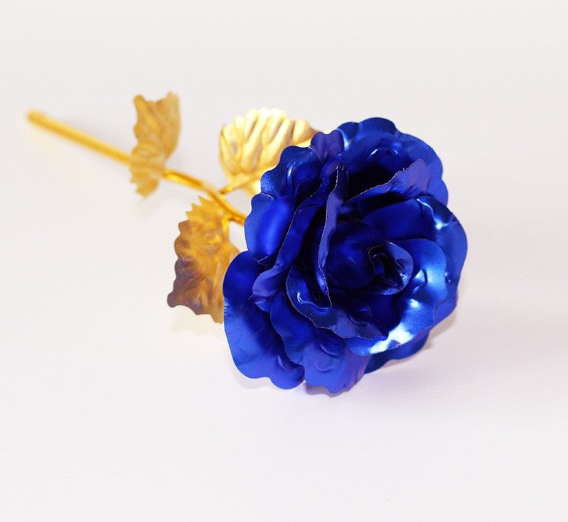 Crystal Blue Rose without box