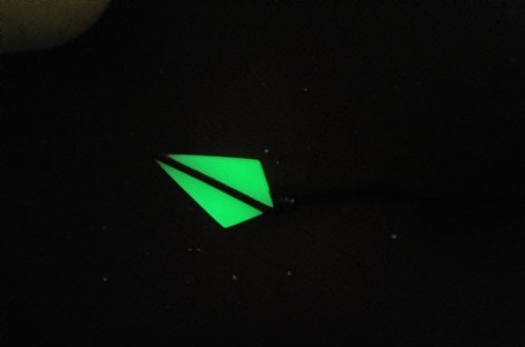Halskjede med Lysende Prism Edelstein
