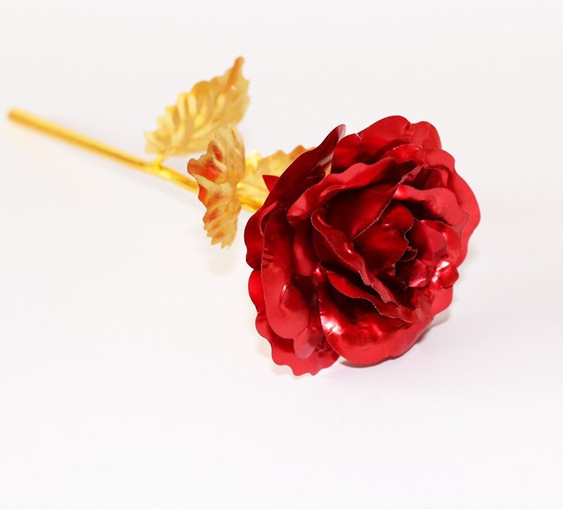 Crystal Red Rose without box