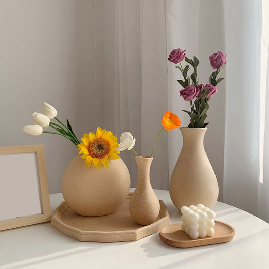 Miljøvennlig Vase laget av tremel